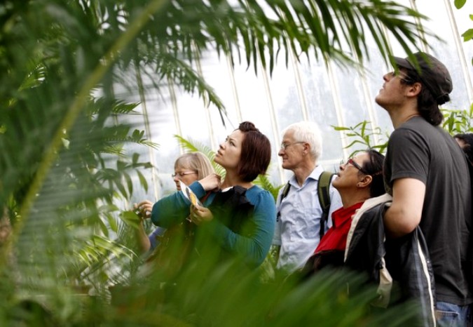 В новом крыле гербария в Кью Гарден (Kew Gardens), Лондон, 28 сентября 2010 года.