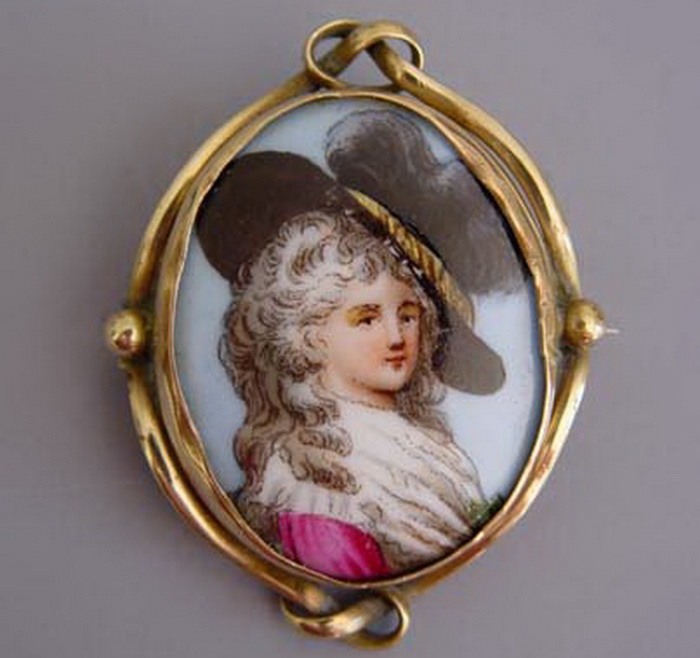 Victorian & Georgian Portrait jewelry (700x658, 98Kb)