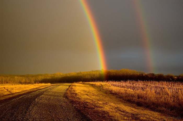 Потрясающе красивое фото радуги (700x465, 137Kb)