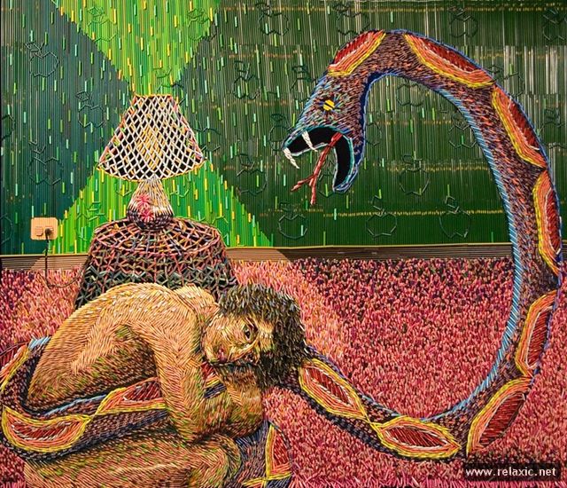Колумбийский художник-абстракционист Федерико Урибе (Federico Uribe)