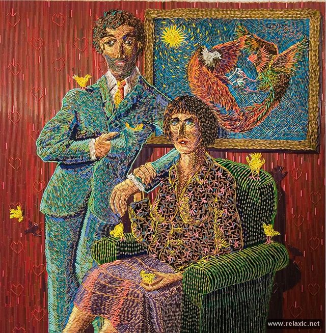 Колумбийский художник-абстракционист Федерико Урибе (Federico Uribe)