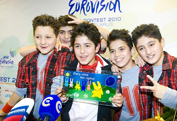 Восьмой конкурс Детское Евровидение в Минске (8th Junior Eurovision Song Contest in Minsk ), 20 ноября 2010 года.