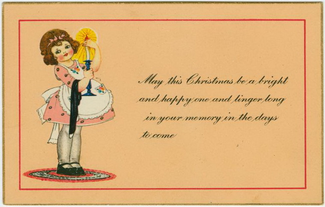 Vintage Christmas cards/Винтажные рождественские открытки (651x414, 84Kb)