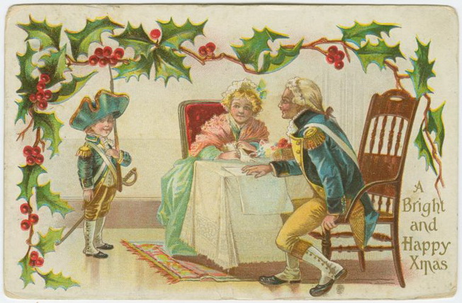 Vintage Christmas cards/Винтажные рождественские открытки (652x428, 133Kb)