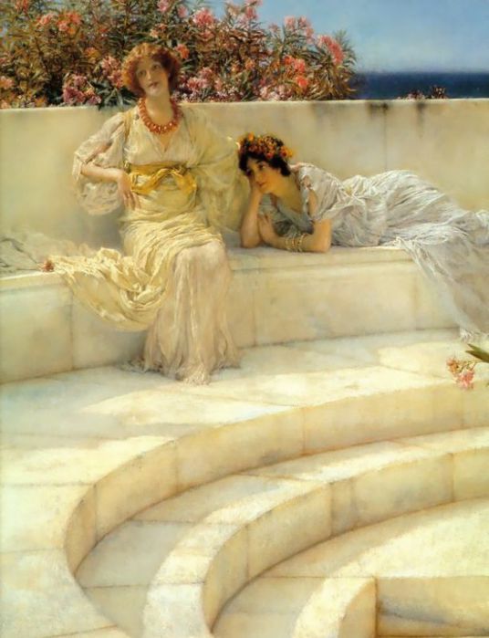 Сэр Лоуренс Альма-Тадема. Lawrence Alma-Tadema. (536x699, 52Kb)