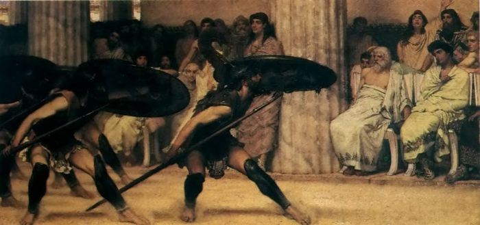 Сэр Лоуренс Альма-Тадема. Lawrence Alma-Tadema. (700x329, 43Kb)