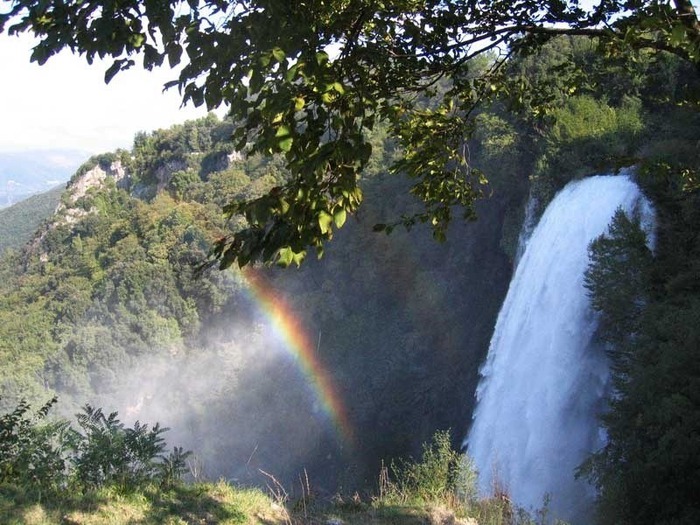 Мраморный водопад (Каската делле Марморе)  8