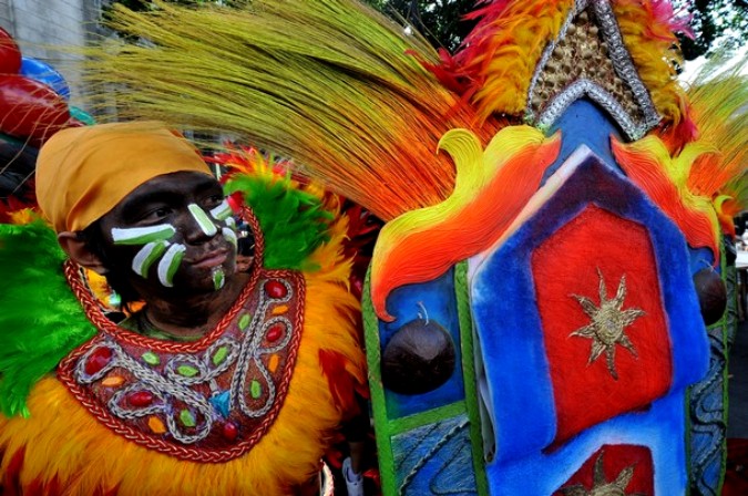 Лакбайо фестиваль (Lakbayaw festival) в Тондо, Манила, 15 января 2011 года.