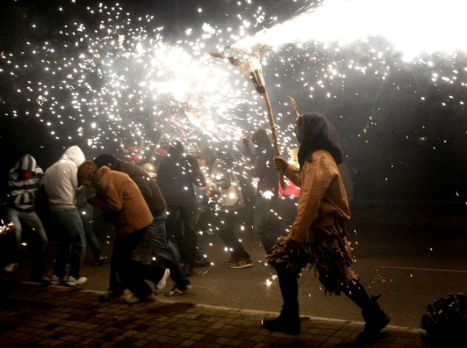 Фестиваль 'Atiar Foc' в Пальма де Майорка, 22 января 2011 года.