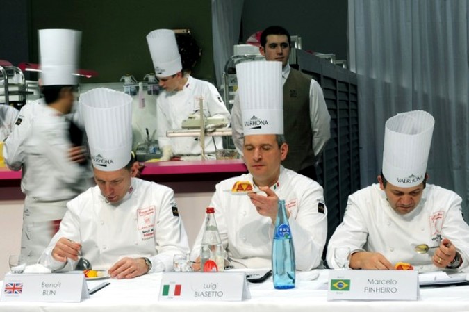 Финал кондитерского кубка мира World Pastry Cup в Лионе, Франция, 24 января 2011 года.