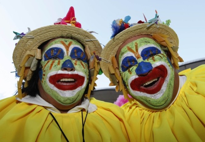 День старухи в Кёльне (Old Women's Day in Cologne), Германия, 3 марта 2011 года.