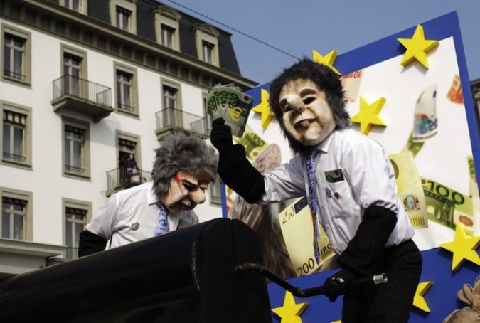 Карнавал в Люцерне (Carnival in Lucerne), Швейцария, 3 марта 2011 года.