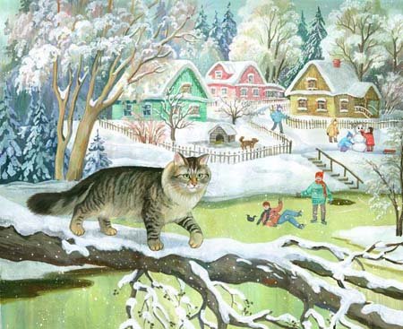 Русские коты от Татьяны Родионовой 