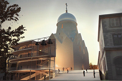 Архитектурно-реставрационная мастерская В«ВЕГАВ» (Россия) Храм в Париже