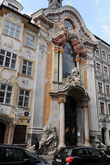 Церковь Азамкирхе. Asamkirche. Мюнхен, Германия. 63328