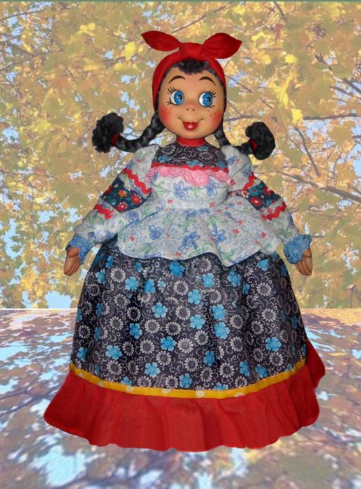Кукла на чайник своими руками с выкройками Кукла на чайник своими руками с выкройками