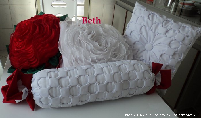 Как сшить красивую подушку для детской