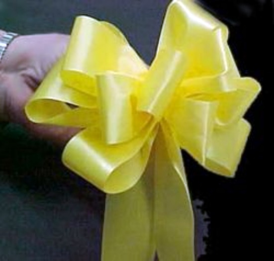 Как сделать бант для подарка из ленты Как сделать бант для подарка из ленты