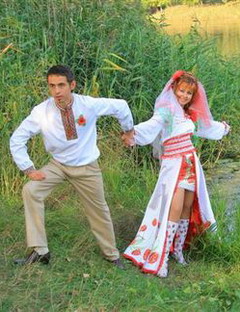 русское народное платье.