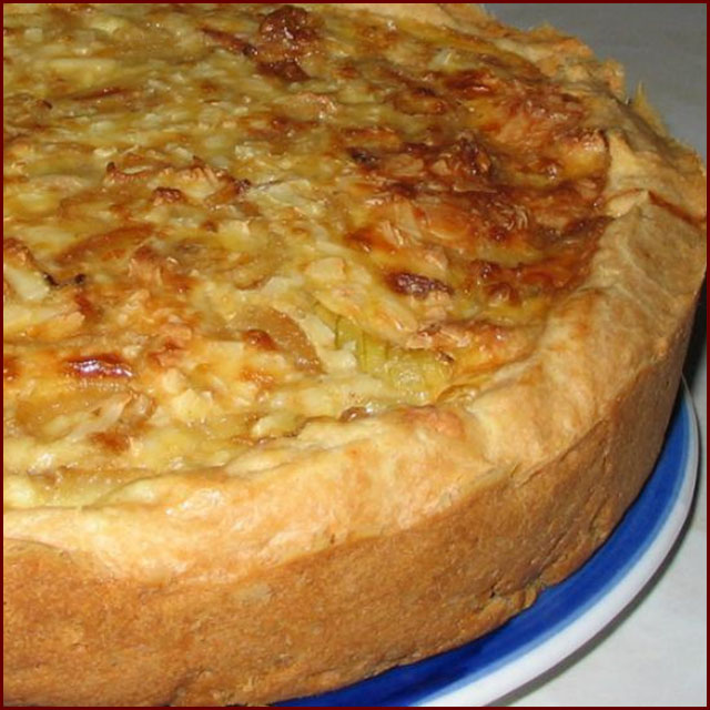 Луковый пирог Луковый пирог
