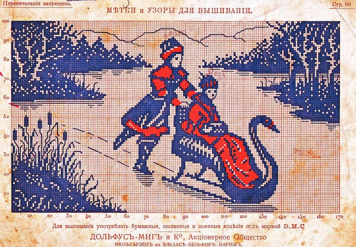 Старинные схемы для вышивок картин Старинные схемы для вышивок картин