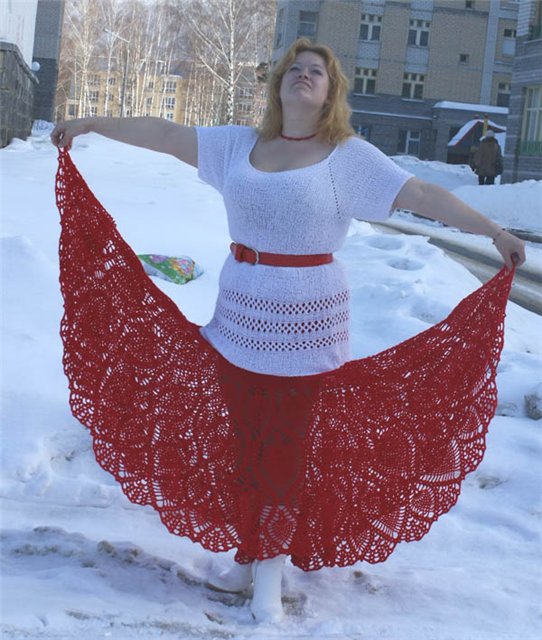 Юбка Ананасами