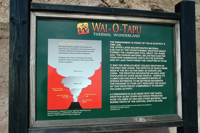 Священные Воды, или “Wai-O-Tapu” в Новой Зеландии. 53983