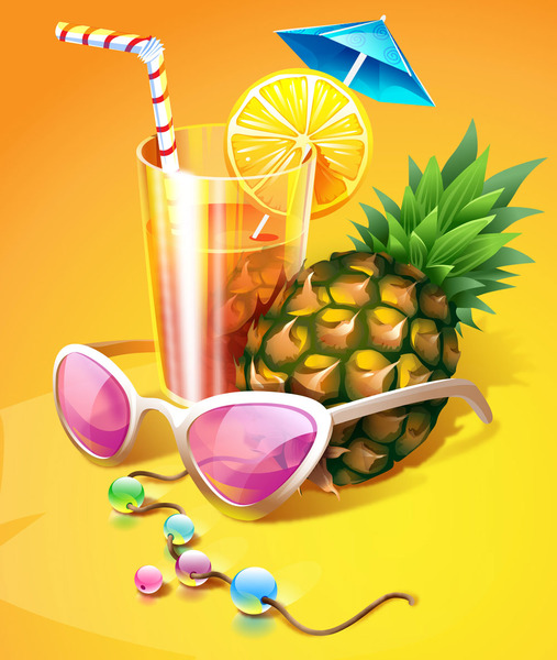 коктейли - Страница 7 73076786_Tropical_Cocktail_With_Pineapp