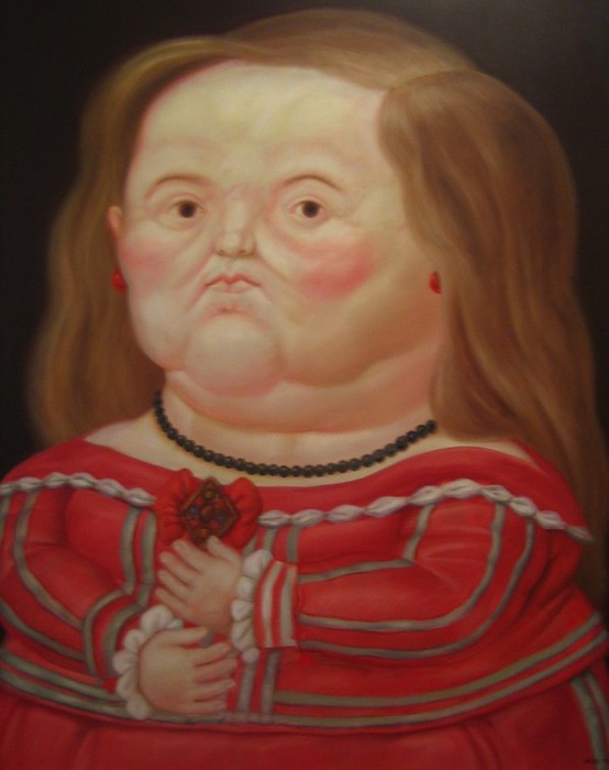 Ботеро Фернандо. Рисует очень толстых и людей и животных Fernando Botero Angulo06 (554x700, 58Kb)