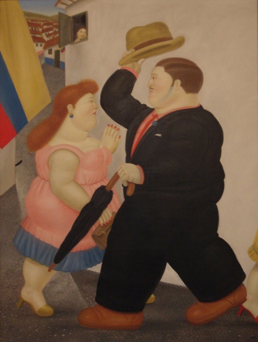 Ботеро Фернандо. Рисует очень толстых и людей и животных Fernando Botero Angulo15 (529x700, 157Kb)