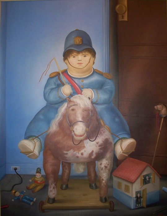 Ботеро Фернандо. Рисует очень толстых и людей и животных Fernando Botero Angulo30 (539x700, 70Kb)