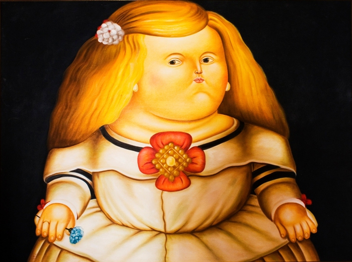 Ботеро Фернандо. Рисует очень толстых и людей и животных Fernando Botero Angulo33 (700x520, 213Kb)