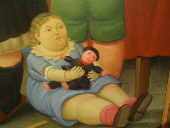 Ботеро Фернандо. Рисует очень толстых и людей и животных Fernando Botero Angulo39 (700x525, 72Kb)