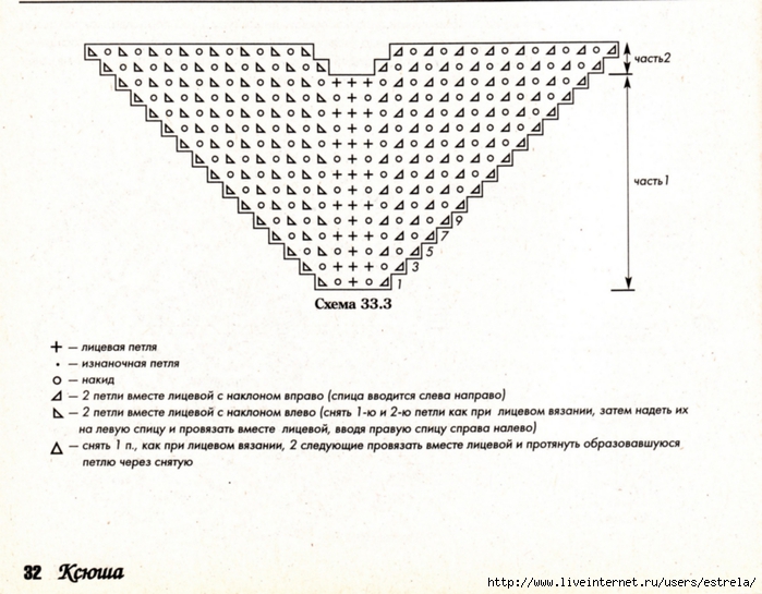 Топ с ажурным рисунком  74308102_14b