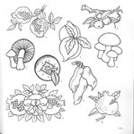  4000 motifs de fleurs et de plantes (101) (695x700, 106Kb)
