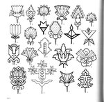  4000 motifs de fleurs et de plantes (190) (700x686, 113Kb)