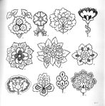  4000 motifs de fleurs et de plantes (199) (689x700, 120Kb)