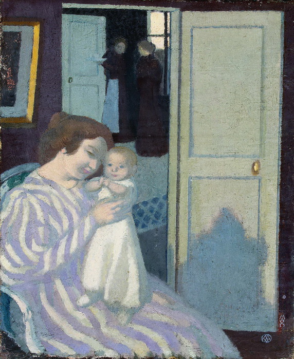 Морис  Дени - Мать и дитя (572x700, 175Kb)