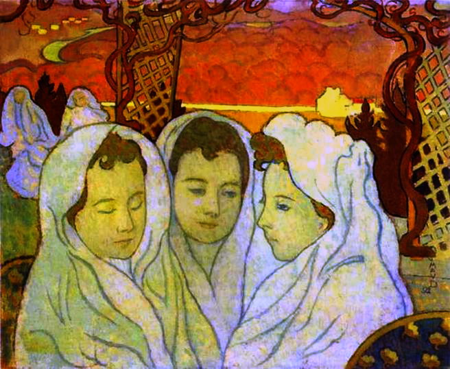 Невеста. Тройной портрет Марты  1892 (656x538, 110Kb)