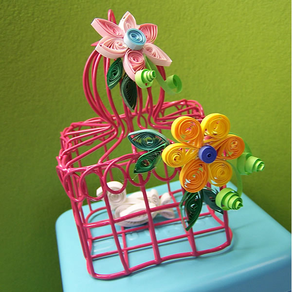 Quilling Bird Cage (600x600, 79Kb)