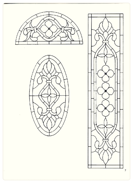 Decorative Doorways Stained Glass - 07 (508x700, 155Kb)