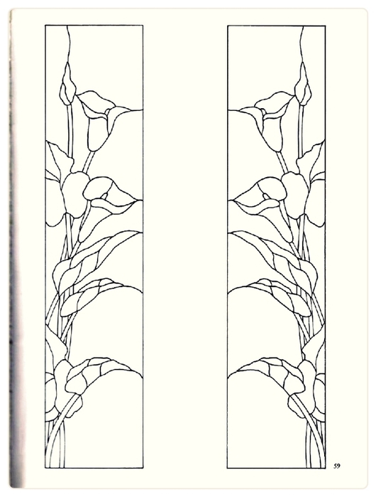Decorative Doorways Stained Glass - 59 (530x700, 130Kb)