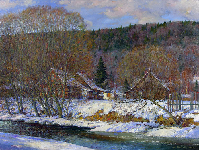 А. Шевелев  Весна (600x526, 164Kb)