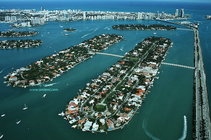 All sizes Miami From Above - Residential Islands and Miami Beach Flickr - Photo Sharing! (700x466, 650Kb)