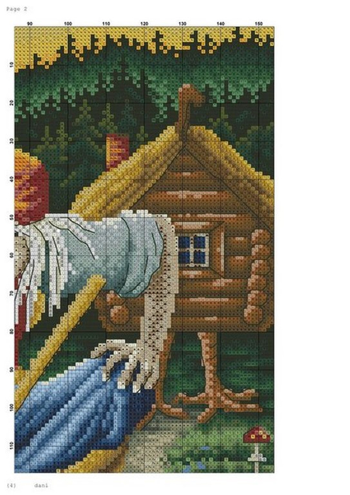 Бесплатная вышивка бабы-яги Бесплатная вышивка бабы-яги