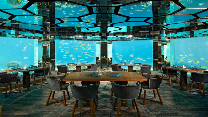 ресторан Sea.Fire.Salt.Sky. Restaurant на Мальдивах 2 (700x393, 437Kb)