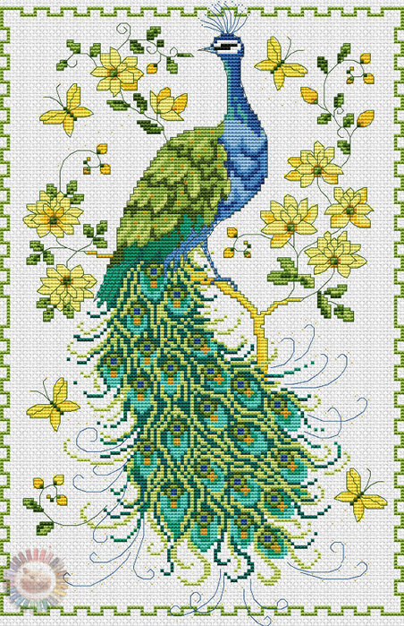 Peacock (452x700, 557Kb)