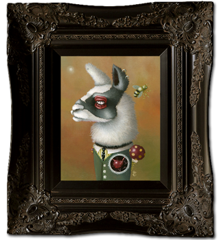 Llama-Love-framed (320x350, 207Kb)