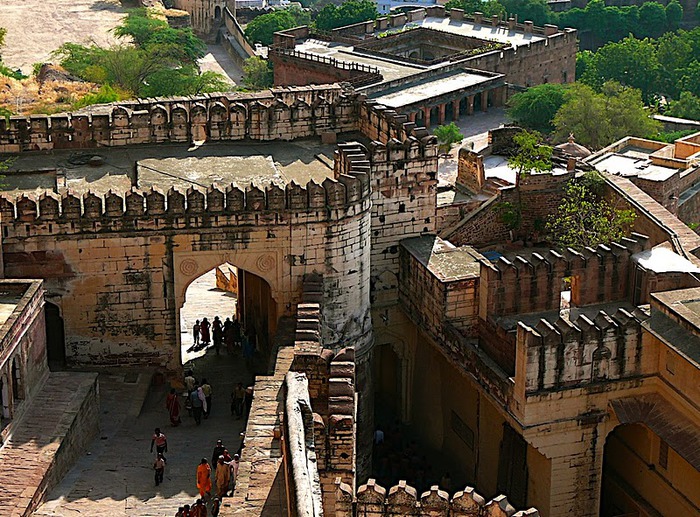 Крепость Мехрангарх - Mehrangarh fort, Jodhpur 48418