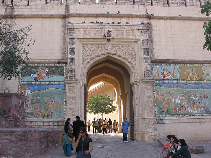 Крепость Мехрангарх - Mehrangarh fort, Jodhpur 14417